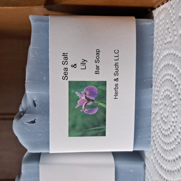 Hand Crafted Other - Sea Salt & Lily Bar Soap